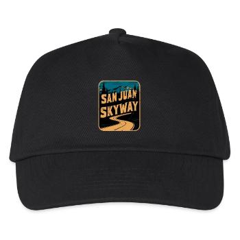 San Juan Skyway Scenic Mountain Road Trip - Kids’ Baseball Cap - black - Front