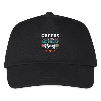 birthday boy - Kids’ Baseball Cap - black - Front