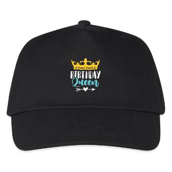 birthday queen - Kinder Basecap - Schwarz - Vorne