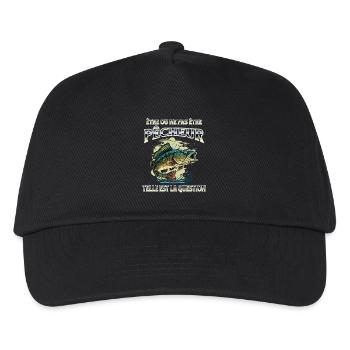 Pêcheur, être ou ne pas être - Casquette de baseball Enfant - noir - Devant