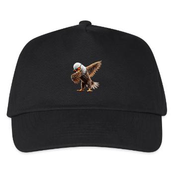 Dabbing Eagle Animal Animal Lover Cool Motif Dab - Kids’ Baseball Cap - black - Front
