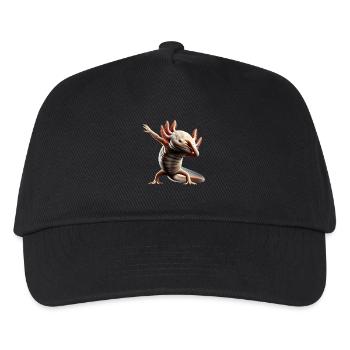Dabbing Axolotl Animal Animal Lover Cool Motif Dab - Kids’ Baseball Cap - black - Front