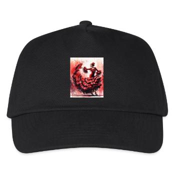 Flamenco Dancer's Passion - Kids’ Baseball Cap - black - Front