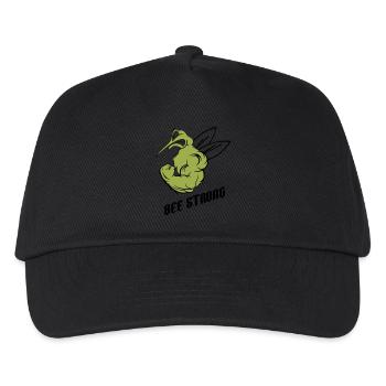 forte abeille moustique - Casquette de baseball Enfant - noir - Devant