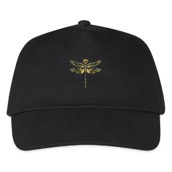 Dragonfly Dragonfly Colorful Wings Cute Dragonflies - Kids’ Baseball Cap - black - Front