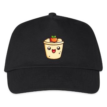 Cute Dessert Cartoon - Kids’ Baseball Cap - black - Front