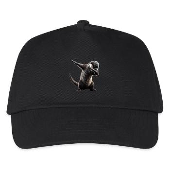 Funny Dabbing Otter Dance Animal Lover Dab - Kids’ Baseball Cap - black - Front