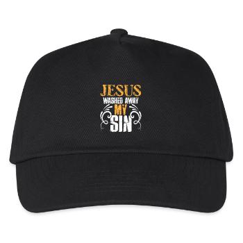 Jesus 1 - Kids’ Baseball Cap - black - Front