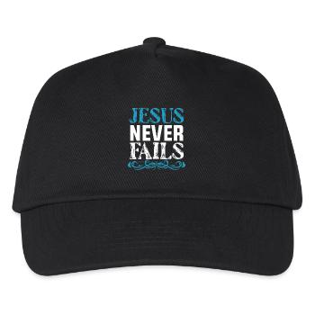 jesus god - Kinder Basecap - Schwarz - Vorne