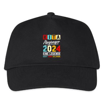Sorties de la maternelle 2024 - Casquette de baseball Enfant - noir - Devant