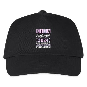 KITA Absolvent 2024 Spruch - Casquette de baseball Enfant - noir - Devant