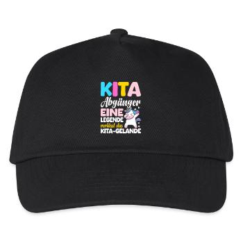 Jardin d’enfants Kita Abgänger 2024 Licorne - Casquette de baseball Enfant - noir - Devant