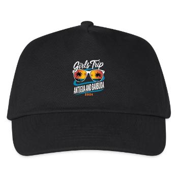 Girls Trip Antigua and Barbuda 2024 - Kids’ Baseball Cap - black - Front