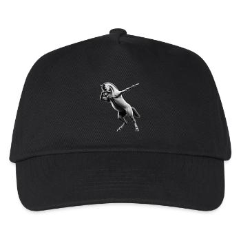Funny Dabbing Horse Dancing Animal Lover Dab - Kids’ Baseball Cap - black - Front