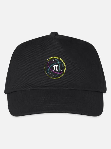 Pi Tag 3.14 Lustiger Mathe Liebhaber Froher Pi Tag - Kinder Basecap - Schwarz