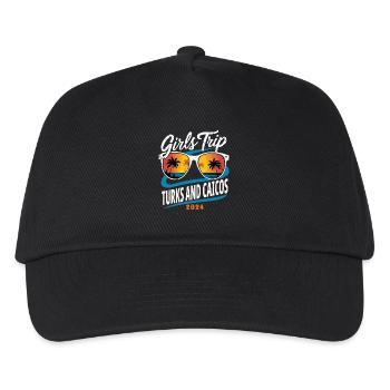 Girls Trip Turks and Caicos Islands 2024 - Kids’ Baseball Cap - black - Front