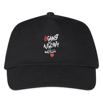 Brother Saying - Kids’ Baseball Cap - black - Front