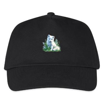 Arctic Fox Polarfüchse Polarfuchs - Kids’ Baseball Cap - black - Front