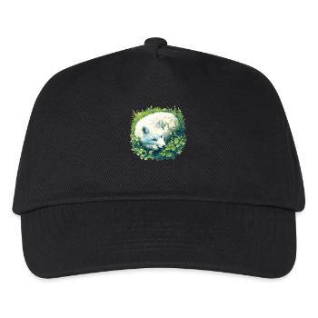 Arctic Fox Polarfüchse Polarfuchs - Kids’ Baseball Cap - black - Front