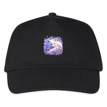 Arctic Fox Polarfüchse Polarfuchs - Kids’ Baseball Cap - black - Front