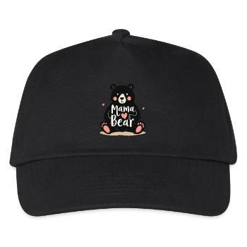 MAMA BEAR - Kids’ Baseball Cap - black - Front