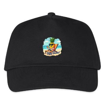 ANANAS - Kinder Basecap - Schwarz - Vorne