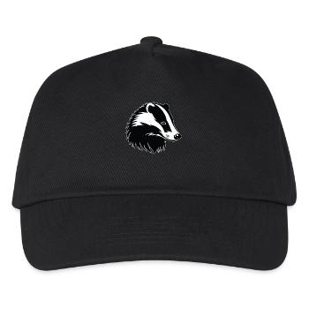 Badger Dachse Dachs - Kids’ Baseball Cap - black - Front