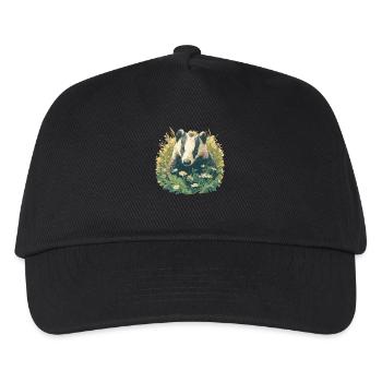 Badger Dachse Dachs - Kids’ Baseball Cap - black - Front
