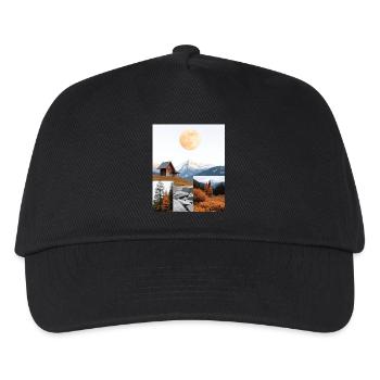 Hut. - Kids’ Baseball Cap - black - Front