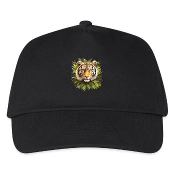 Tiger - Kinder Basecap - Schwarz - Vorne