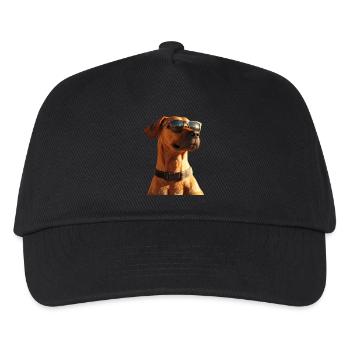 Rhodesian Ridgeback Chien de chasse Chiens Pride Ridgeback - Casquette de baseball Enfant - noir - Devant