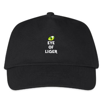 Eye Of The Liger - Funny Lion Tiger Hybrid Cross - Kids’ Baseball Cap - black - Front