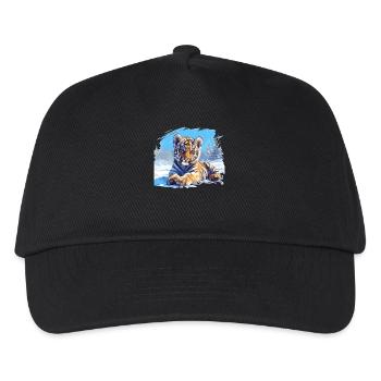 Tigres de Sibérie Tigres de Sibérie - Casquette de baseball Enfant - noir - Devant