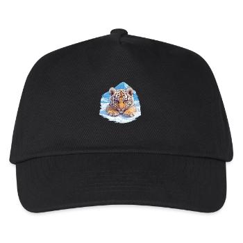 Tigres de Sibérie Tigres de Sibérie - Casquette de baseball Enfant - noir - Devant