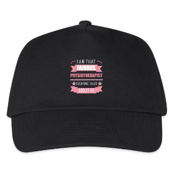 Physiotherapist Profession Ladies Gift - Kids’ Baseball Cap - black - Front