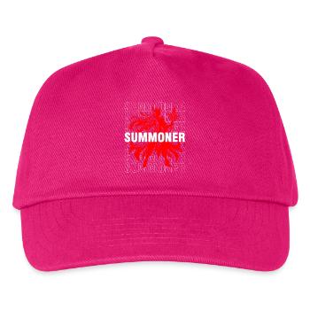 Red Summoner RPG - Casquette de baseball Enfant - fuchsia - Devant