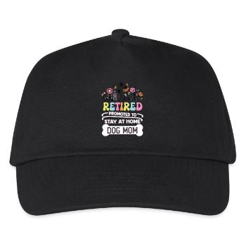 Retraite promue à la pension de maman chienne à la maison - Casquette de baseball Enfant - noir - Devant