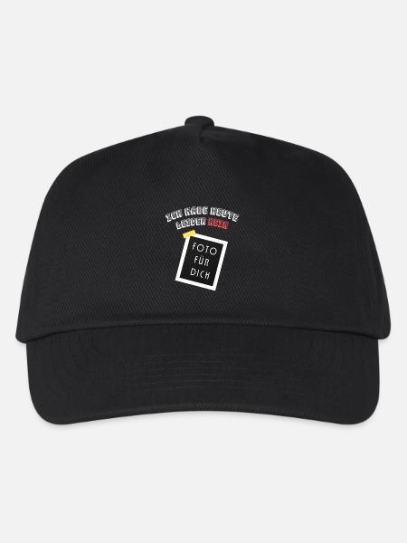 Ich habe heute leider kein Foto für dich - Kinder Basecap - Schwarz