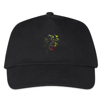 Chameleon Animal Animal Lover Headphones Reptiles - Kids’ Baseball Cap - black - Front