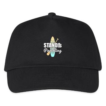 SUP Stand Up Paddling - Kids’ Baseball Cap - black - Front