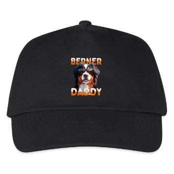 Bernese Mountain Dog Dad Dad Father's Day Bernese Daddy - Kids’ Baseball Cap - black - Front