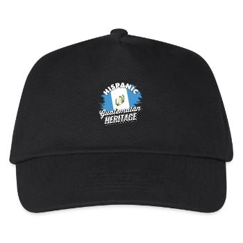 Hispanisches guatemaltekisches Erbe - Guatemala Heritage - Kinder Basecap - Schwarz - Vorne