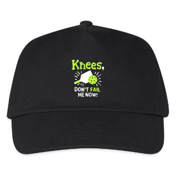 Pickleball Spieler Pickleball Humor - Kinder Basecap - Schwarz - Vorne