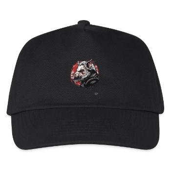Le type mystique verrat-truie-cochon-sorcier - Casquette de baseball Enfant - noir - Devant