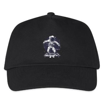 ASTRONAUTE MARS PLANET GPS ETOILE DJ - Casquette de baseball Enfant - noir - Devant