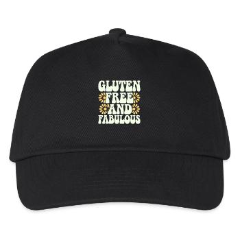 Gluten-free and fabulous design for allergy sufferers - Kids’ Baseball Cap - black - Front