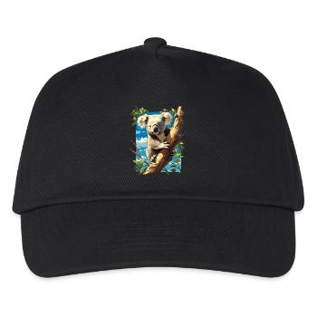 Koalas Koala - Casquette de baseball Enfant - noir - Devant
