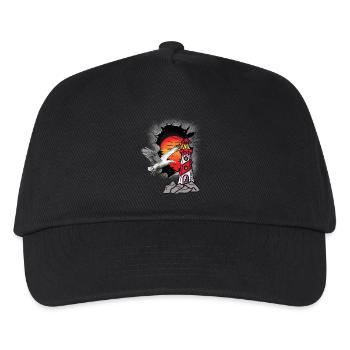 Lighthouse Lighthouses Seagull Seagulls - Kids’ Baseball Cap - black - Front