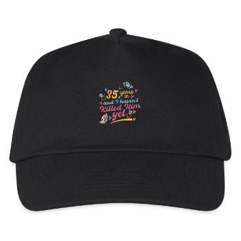 35 Jahre später und ich habe ihn noch nicht getötet - Kinder Basecap - Schwarz - Vorne