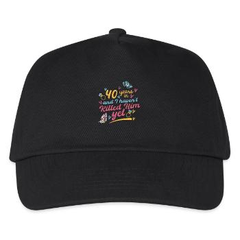 40 ans plus tard, je ne l’ai pas encore tué - Casquette de baseball Enfant - noir - Devant